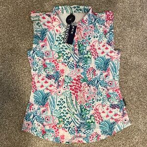 Women's Floral Print Top - Multicolor